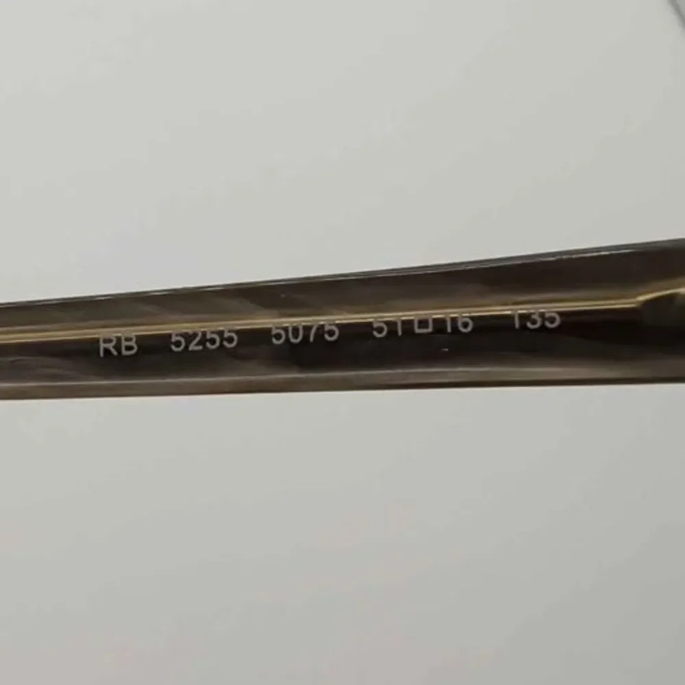 Ray-Ban RB5255 5075 Eyeglasses Frame Tortoise Beige Frames Only 51-16 135 Case